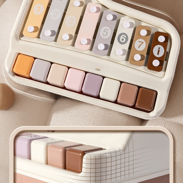 8-Key Dual Play Piano and Xylophone