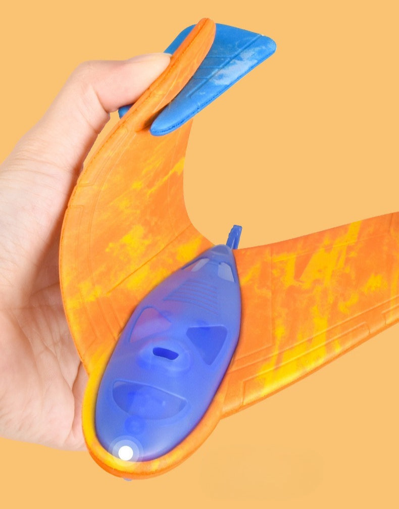 Catapult Foam Glider Plane with Flashing Lights