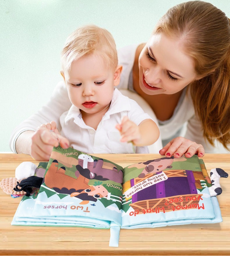 Marmot's Farm Soft Sensory Baby Book
