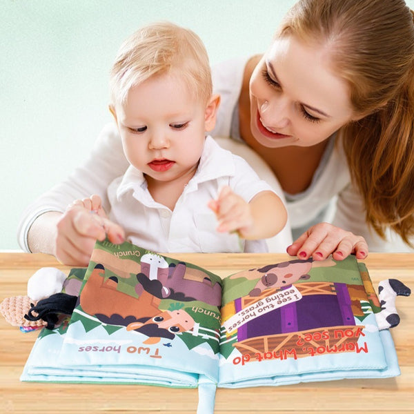 Marmot's Farm Soft Sensory Baby Book