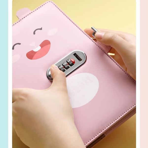 Minimalist A5 Locking Diary and Journal