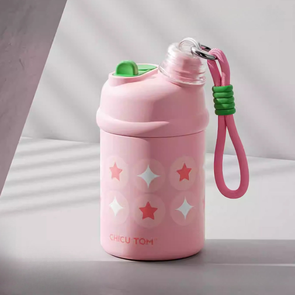 Dual-Sip Insulated Travel Tumbler