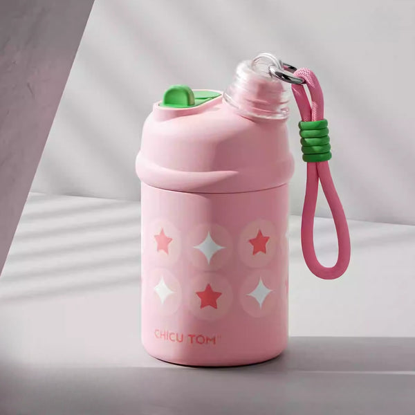Dual-Sip Insulated Travel Tumbler