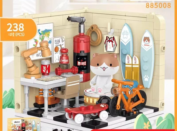 Miniature Cat Room Building Kit
