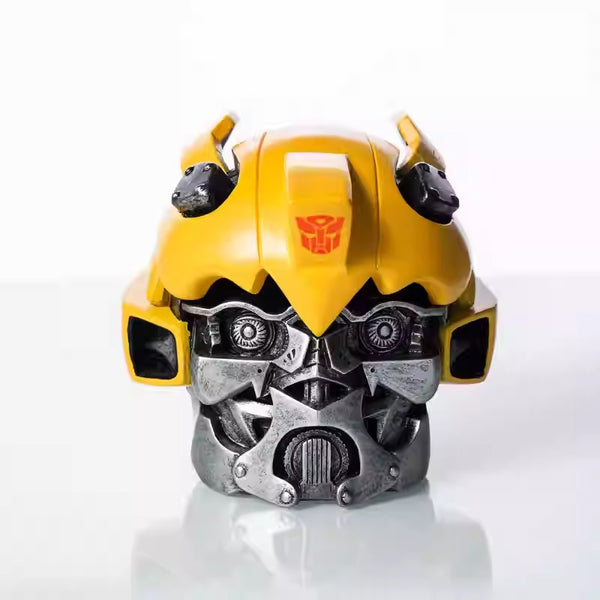 Robot Bumblebee Resin Ashtray with Lid
