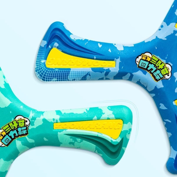 Soft EVA Three-Leaf Boomerang for Outdoor Play