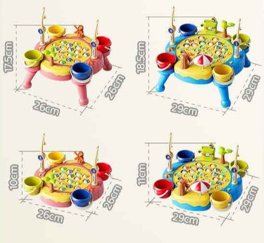 Rotating Magnetic Fishing Table Game