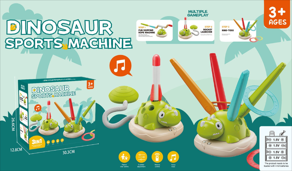 Dinosaur 3-in-1 Active Play Machine