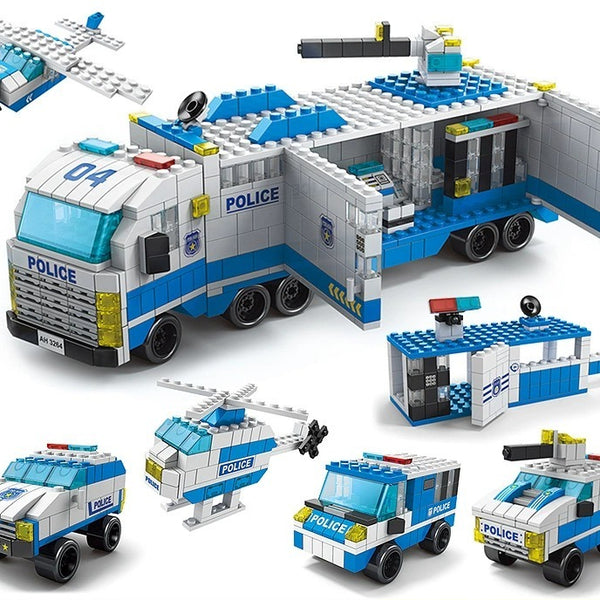 Build & Rebuild 6-in-1 Themed Building Blocks