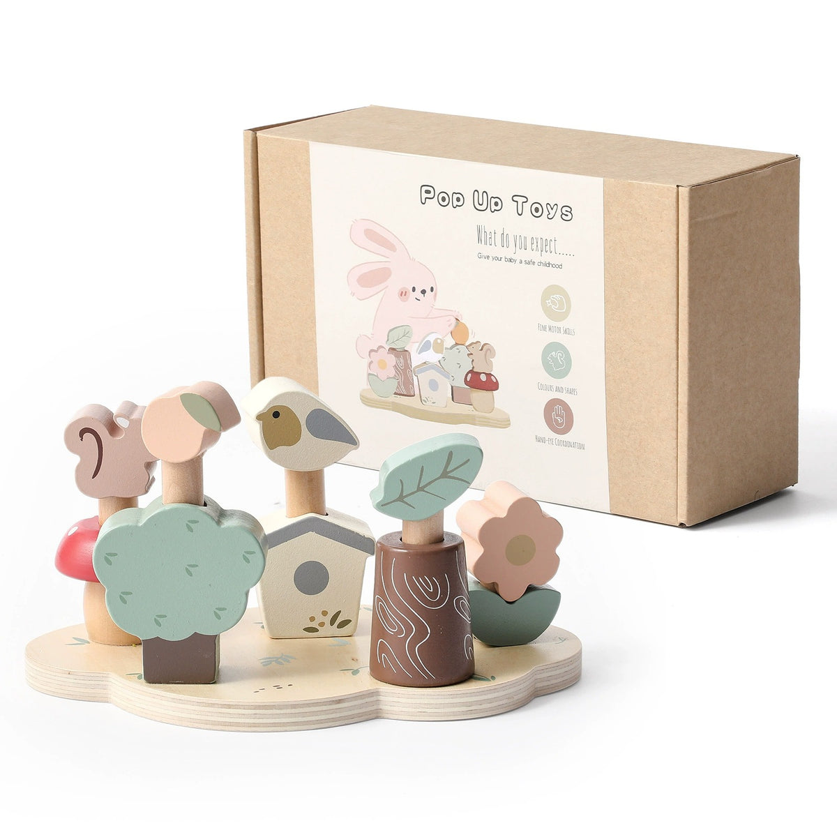 Baby Forest Pop-Up Activity Toy