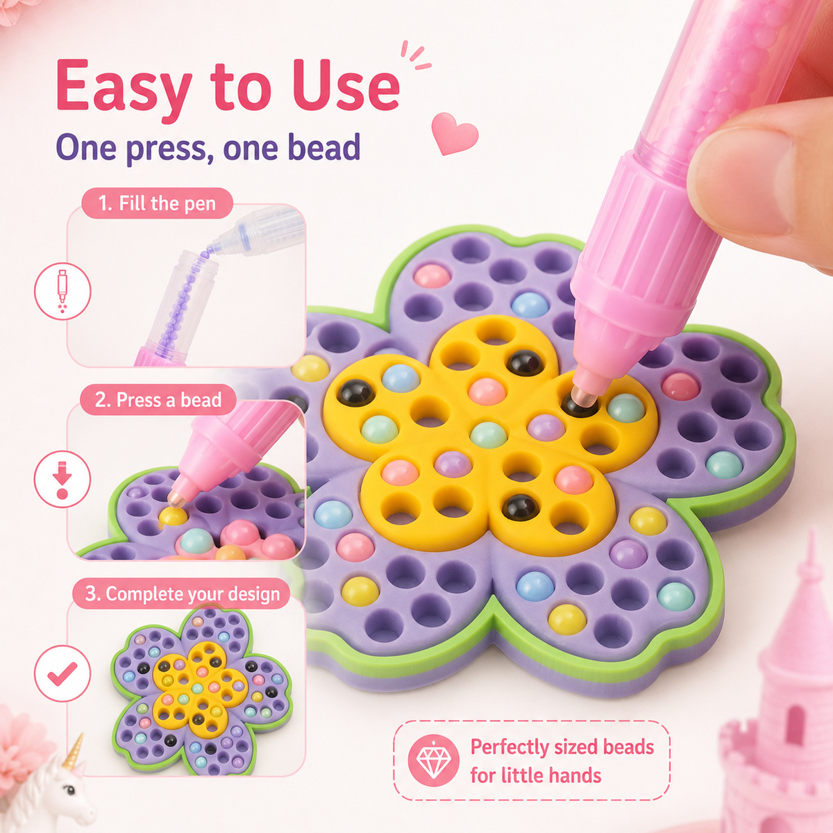 DIY Creative Dot Bead Art Kit