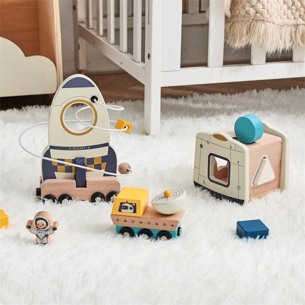 Wooden Space Discovery Activity Toys