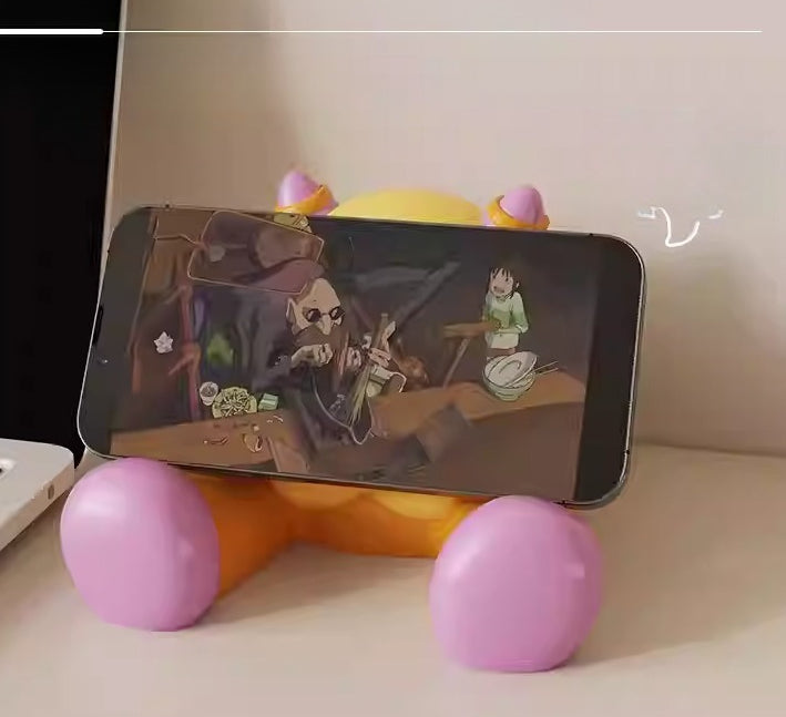 Big Foot Little Monster Phone Stand