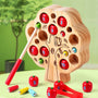 Magnetic Apple Tree Counting and Catching Toy