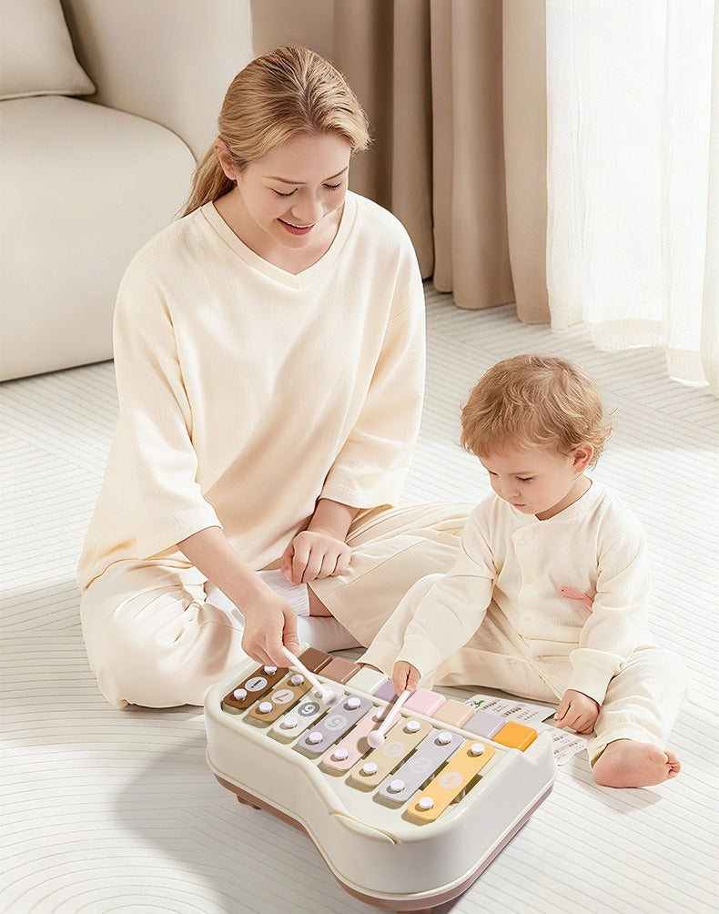 8-Key Dual Play Piano and Xylophone
