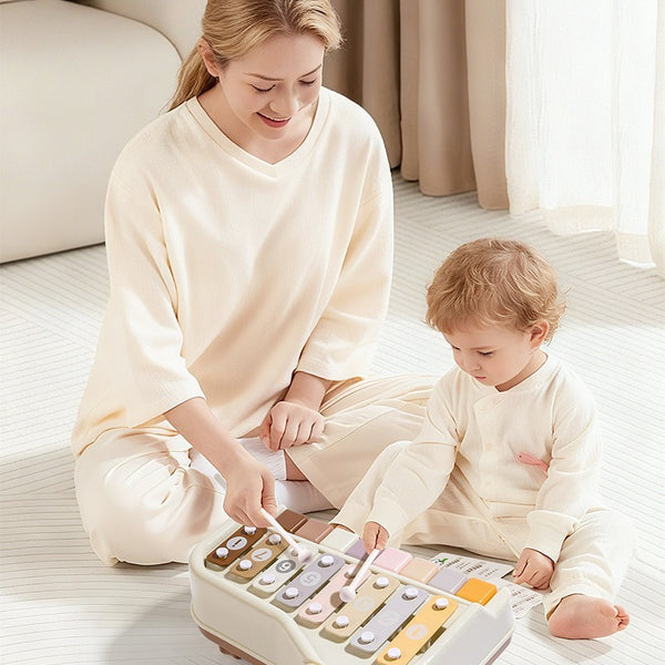 8-Key Dual Play Piano and Xylophone