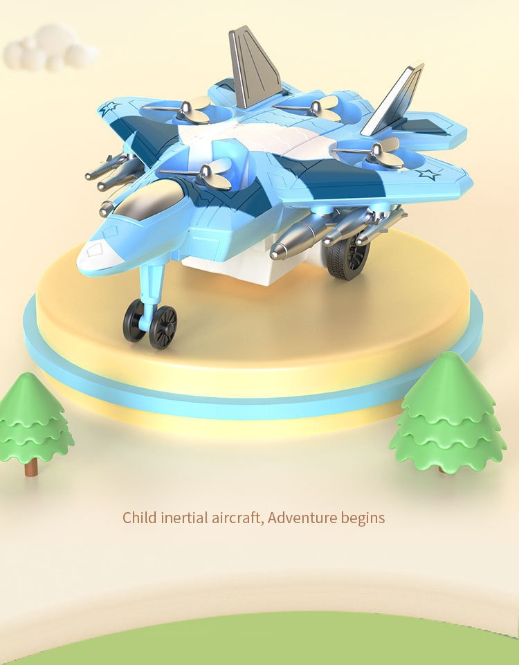 Stunt Rotating Fighter Jet Toy