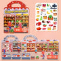 Reusable Travel Sticker Book Activity Kit
