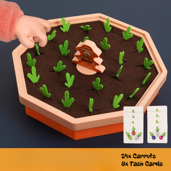 Pull Out Radish Memory & Coordination Game