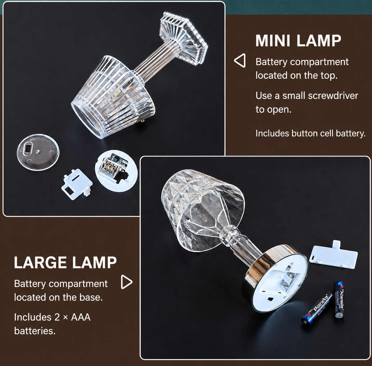 DIY Mosaic LED Lamp Craft Kit
