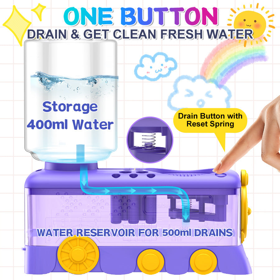 The Magic Water Cycle Brush Rinser | Mess-Free Paint Cleaner FantastiKurios