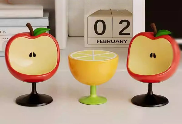 Apple Chair Decorative Resin Ornament