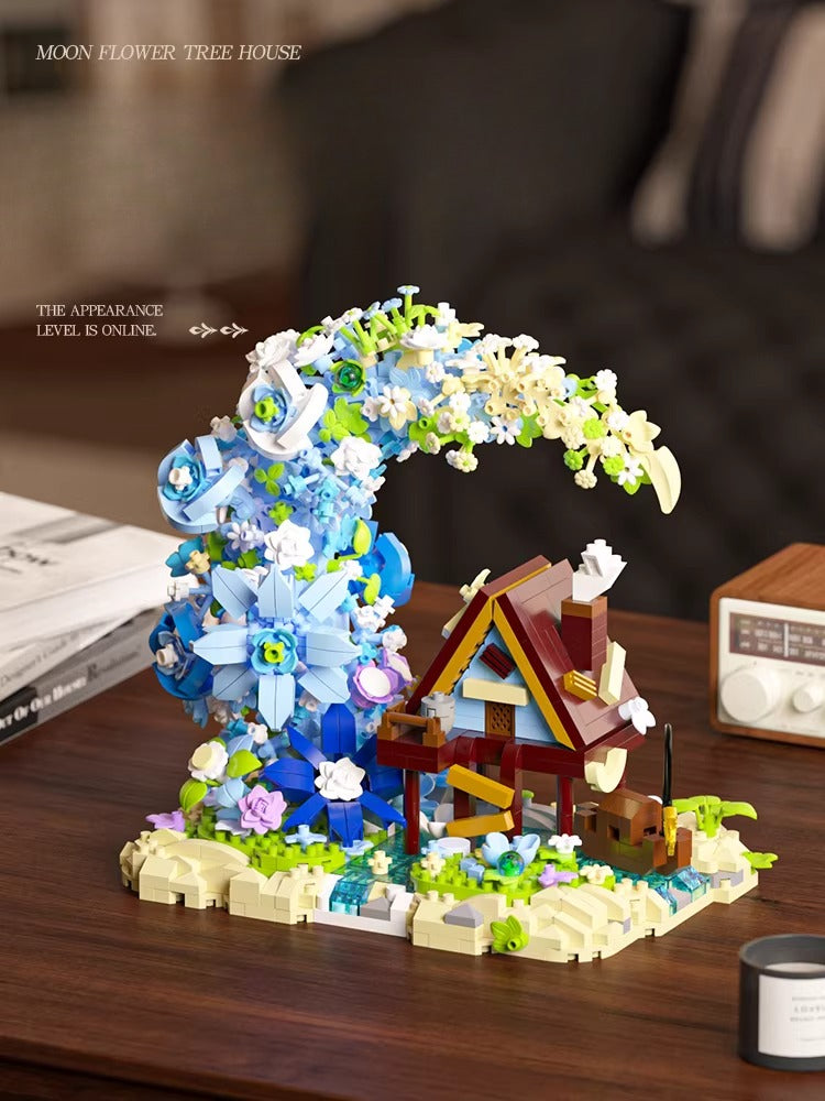 Moon Flower Treehouse Model Kit