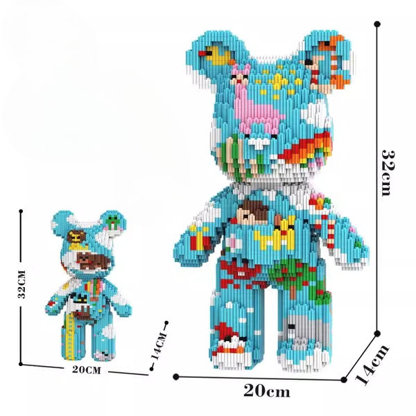 Large Bear Building Block Model (32cm)