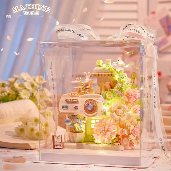 Island Light Coffee House 3D Building Set