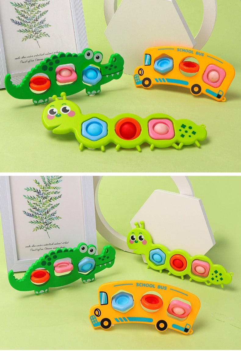 Animal and Vehicle Sensory Fidget Toy Set
