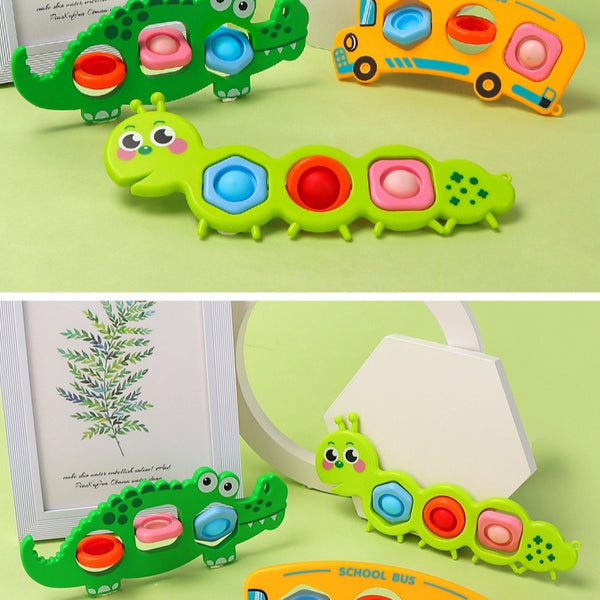 Animal and Vehicle Sensory Fidget Toy Set