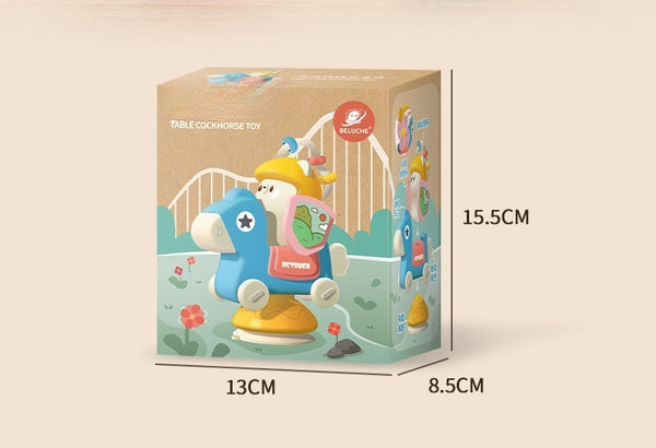 Baby 5-in-1 Activity Horse Toy with Suction Base