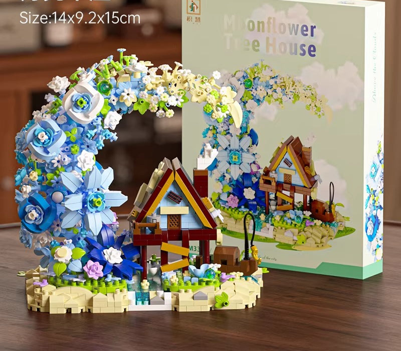 Moon Flower Treehouse Model Kit