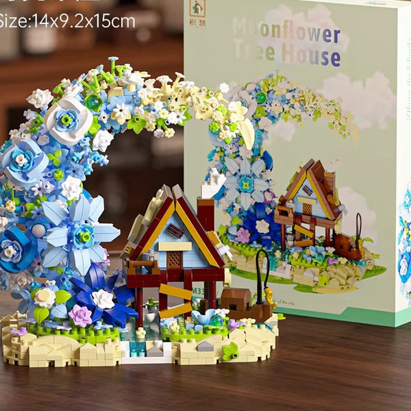 Moon Flower Treehouse Model Kit
