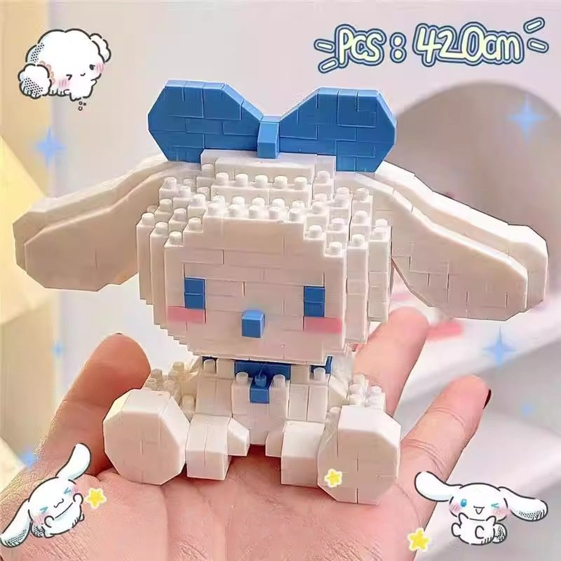 Cute Cartoon Micro Building Block Kit