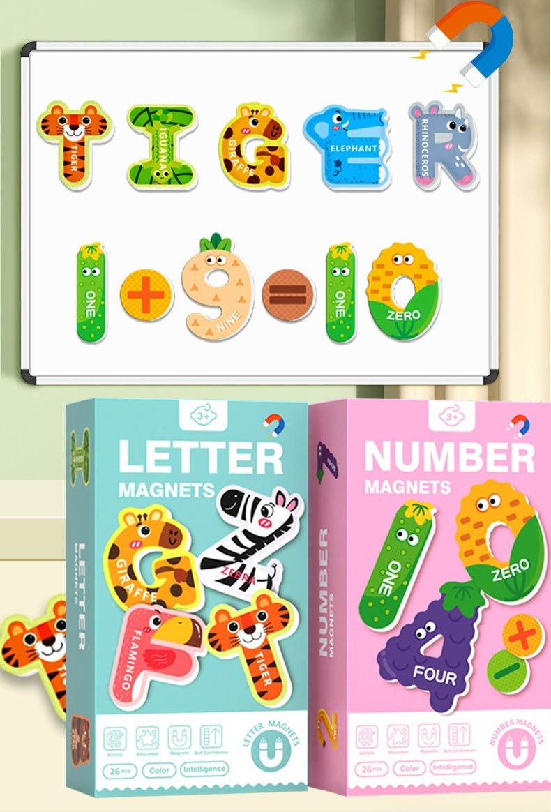 Magnetic Puzzles for Early Learning