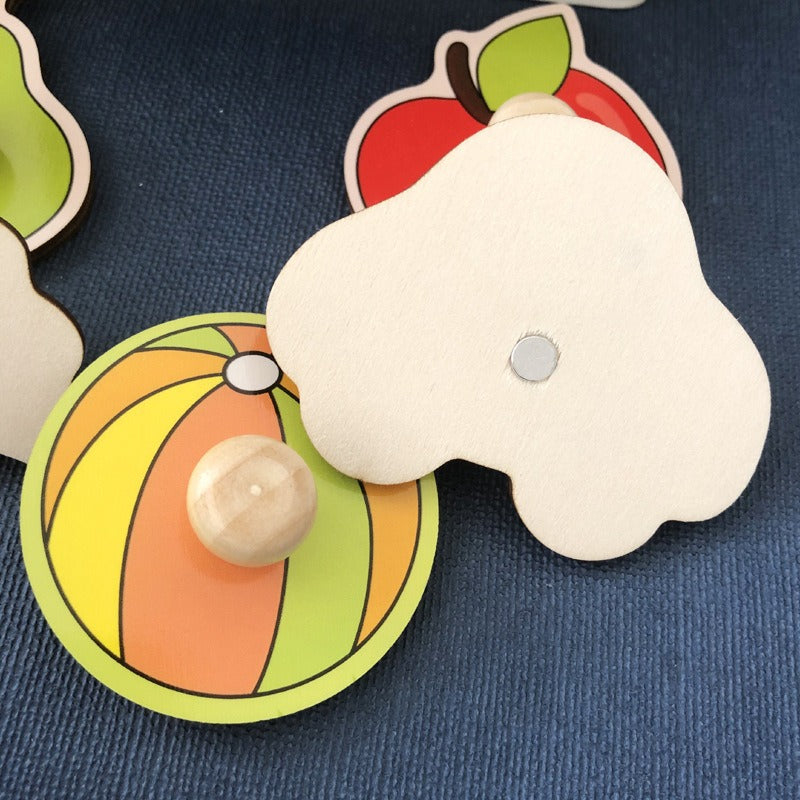 Wooden Peg Puzzle for Early Learning