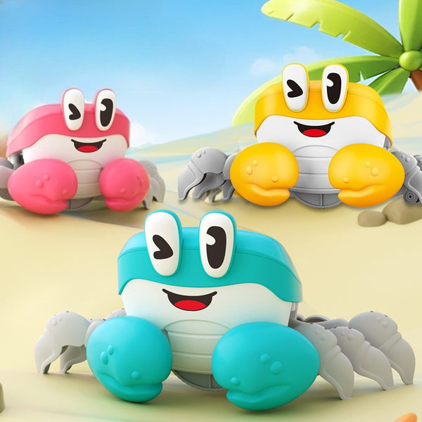 The Cheeky Crawling Crab (Tummy Time Helper)