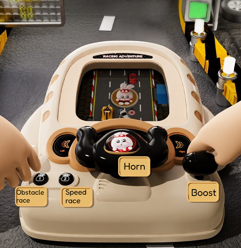 Racing Adventure Steering Wheel Simulator Toy