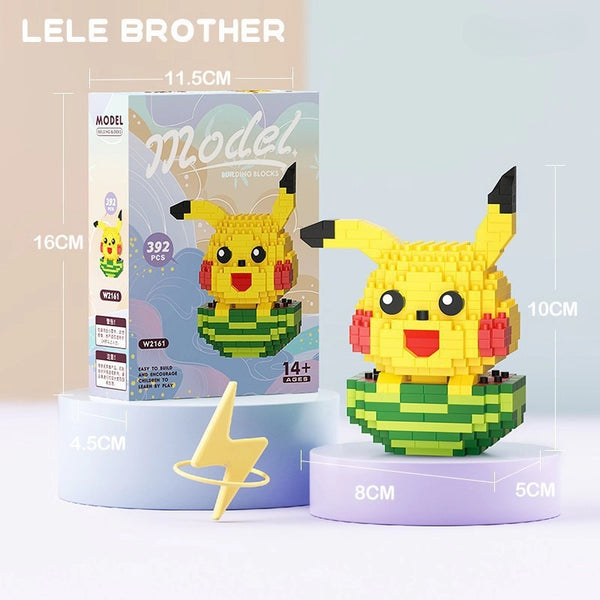 Cute Cartoon Micro Building Block Kit