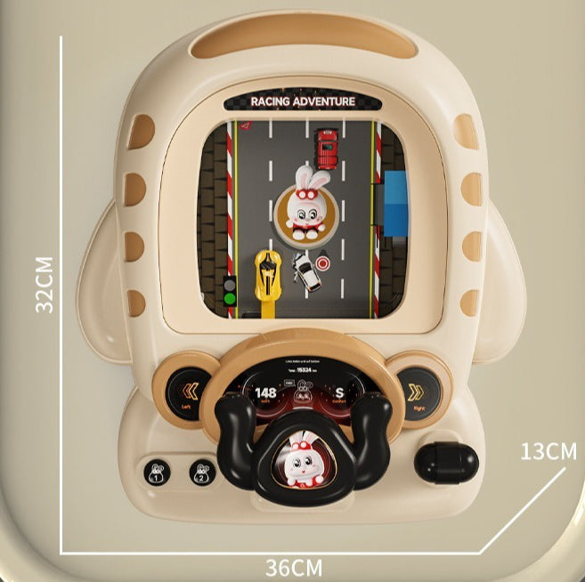 Racing Adventure Steering Wheel Simulator Toy