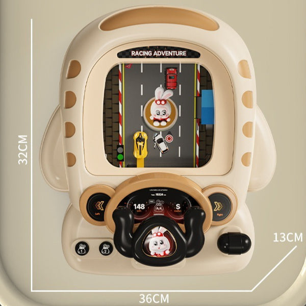 Racing Adventure Steering Wheel Simulator Toy