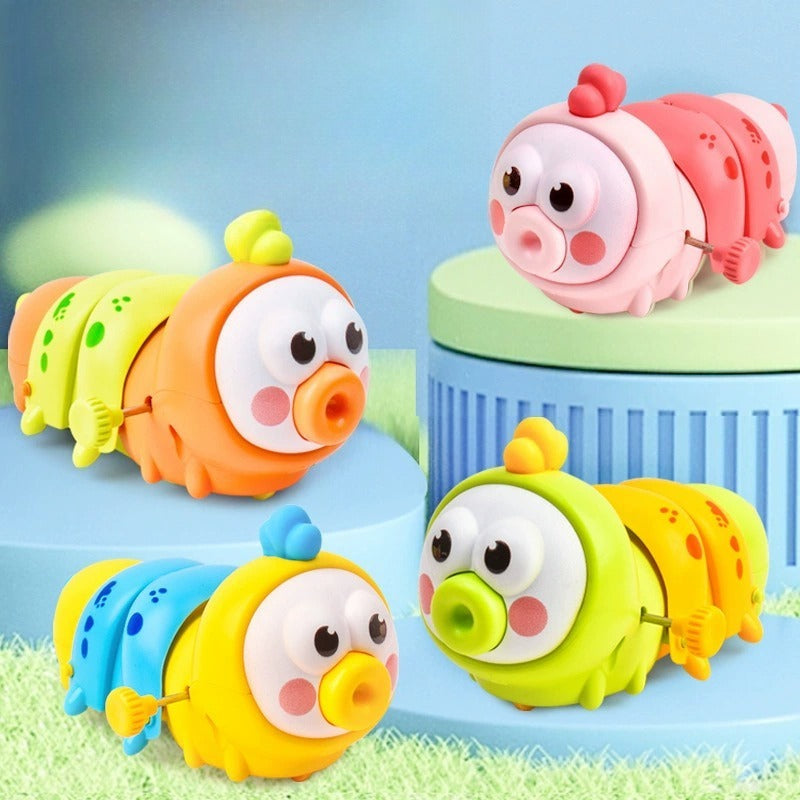 Clockwork Telescopic Caterpillar Toy