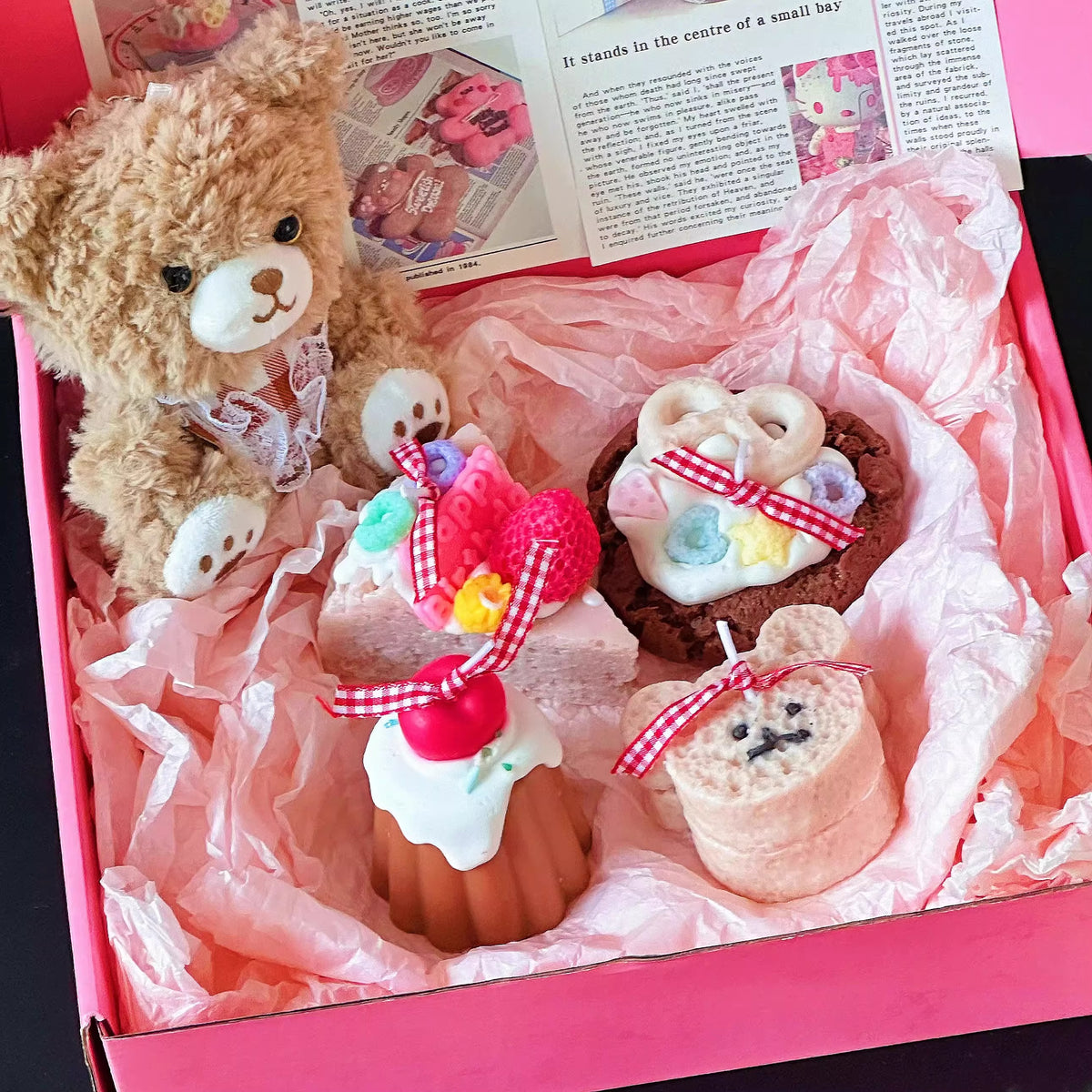 Dessert Pastry Scented Candle Gift Set