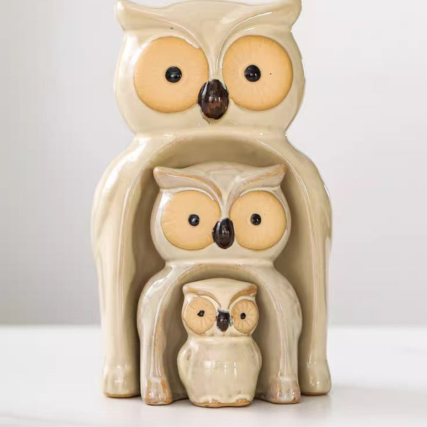 Nesting Frog Family Desktop Ornaments - Set of 3