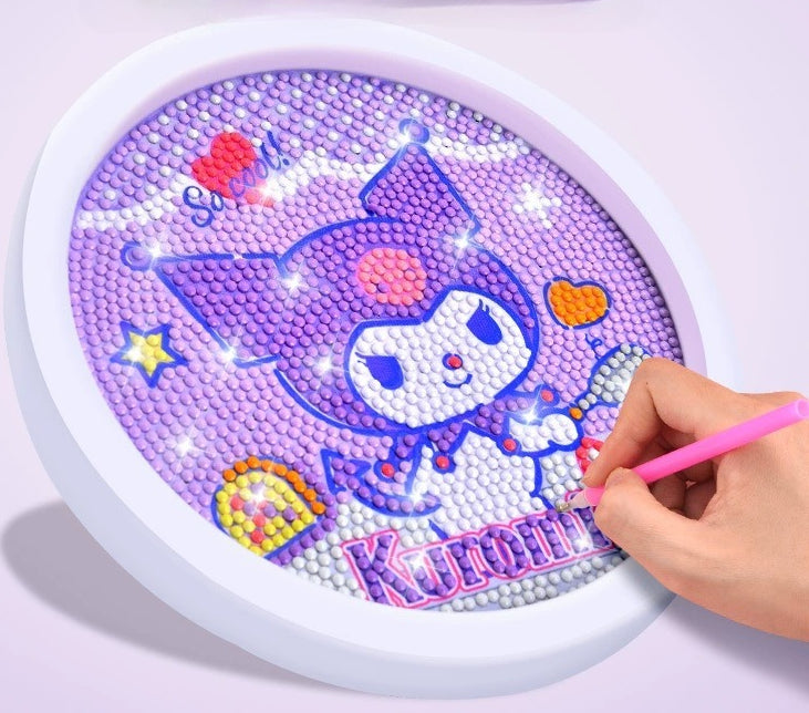 Sanrio Character Diamond Painting Kit with Frame