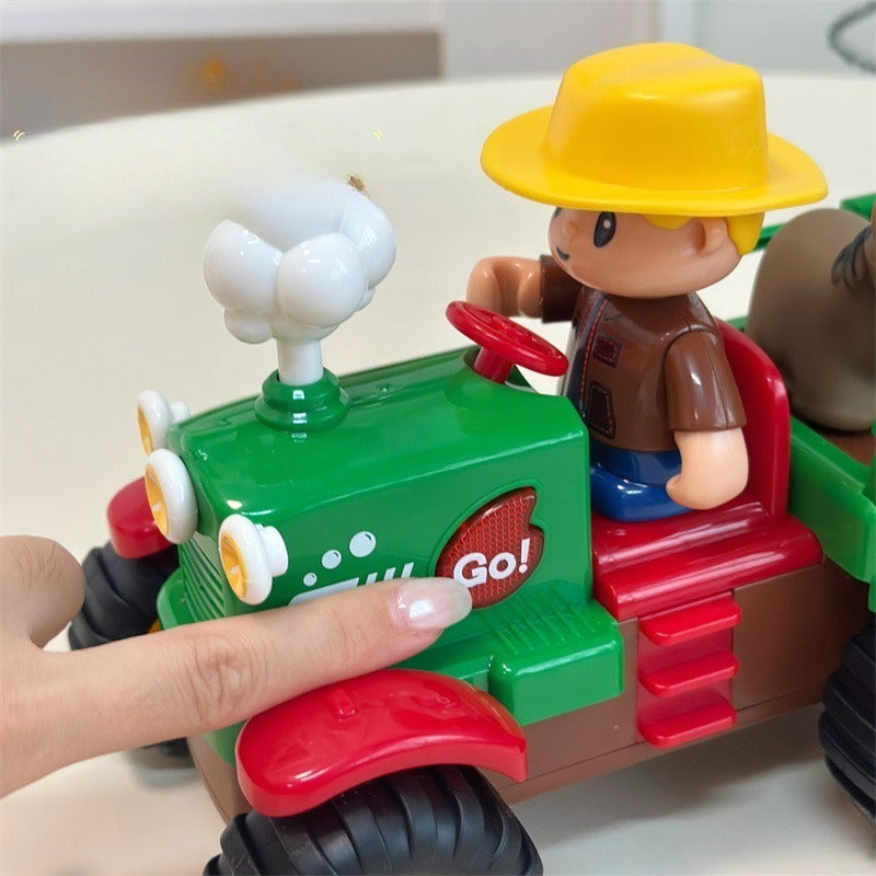 Remote Control Farmer Fun Truck with Animal Figures