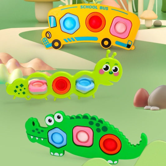 Animal and Vehicle Sensory Fidget Toy Set