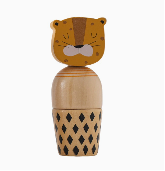 Wooden Screw Animal Toy for Fine Motor Skills Development
