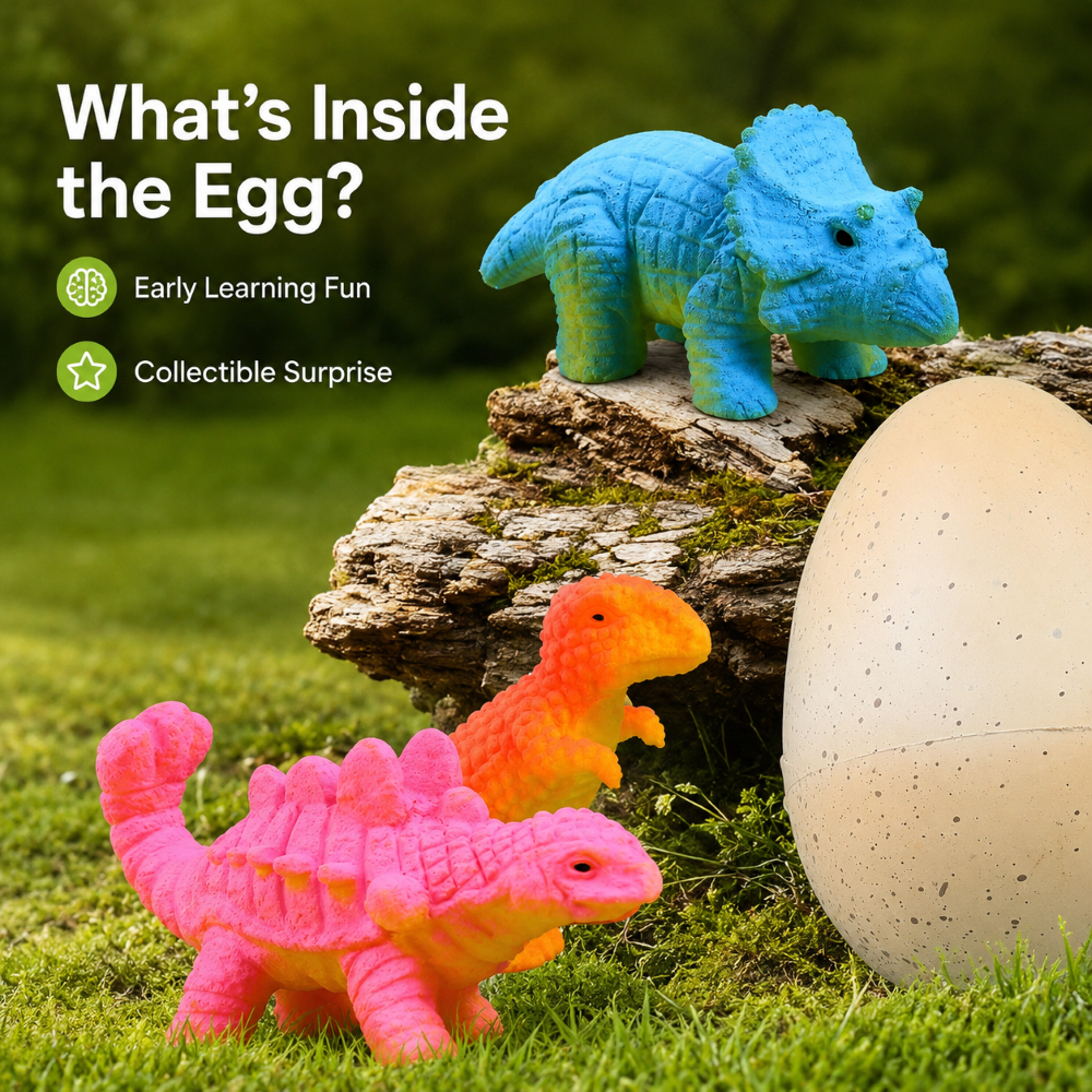 Surprise Hatching Dinosaur Egg Toy – Grows in Water